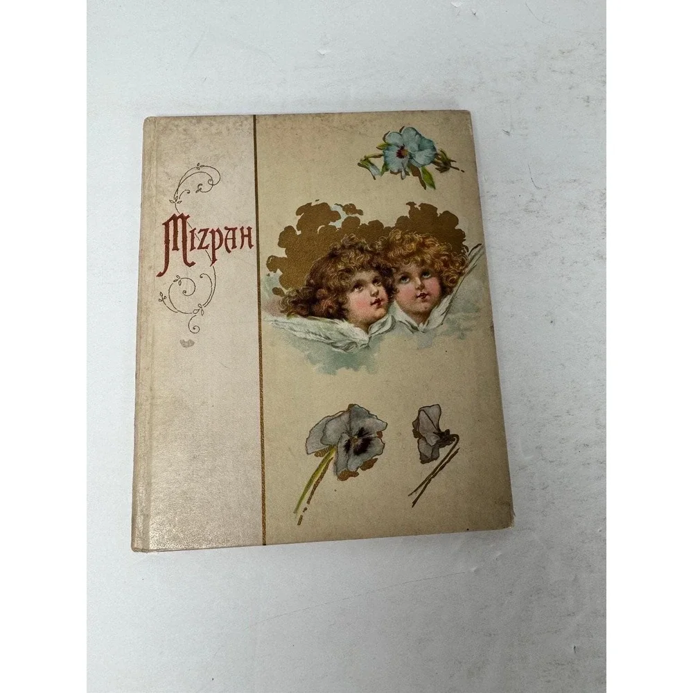 Mizpah Antique‎ Angel Gift Book HC Holiday Publishing Co NY Victorian Religious